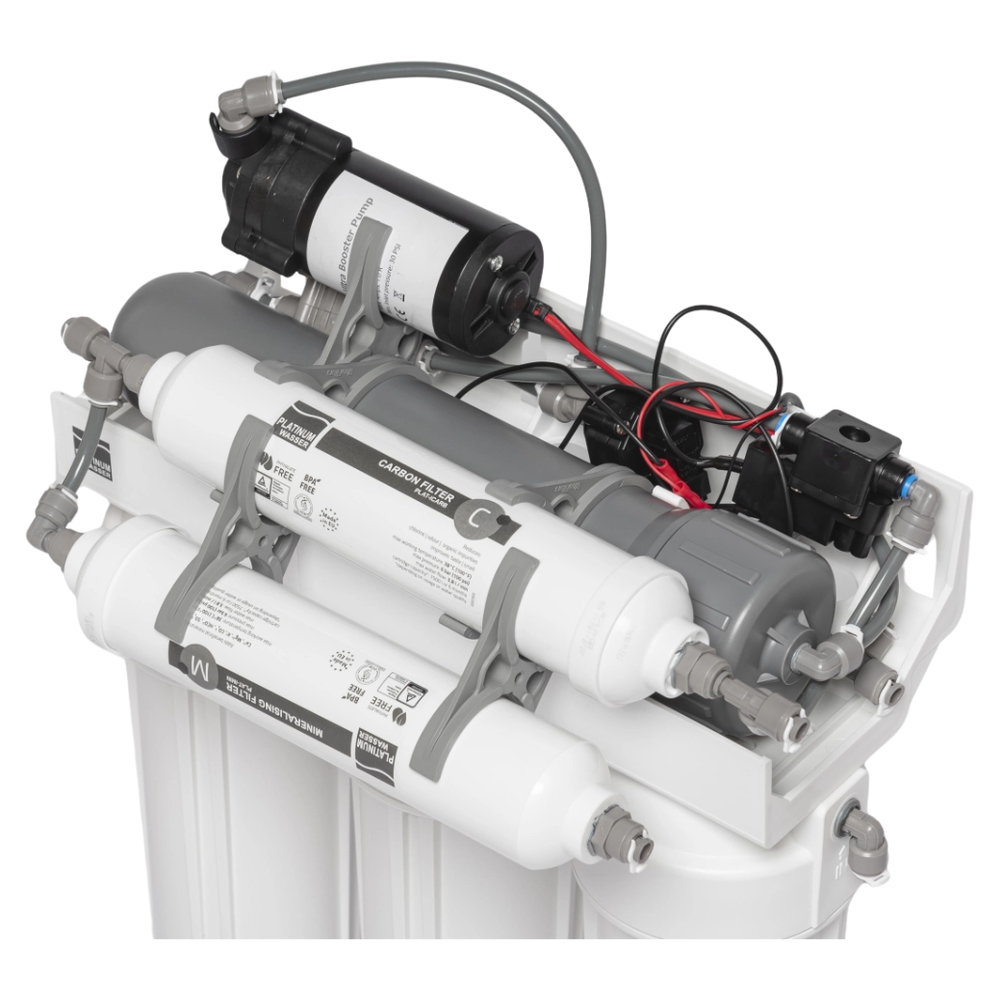 Фильтр обратного осмоса Platinum Wasser RO6P PLAT-F-ULTRA6B с насосом Фильтр обратного осмоса Platinum Wasser RO6P PLAT-F-ULTRA6B с насосом